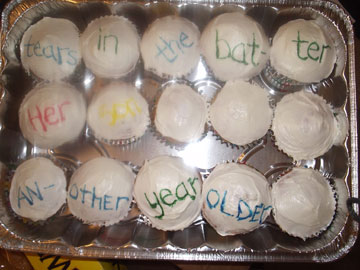 haiku cupcakes