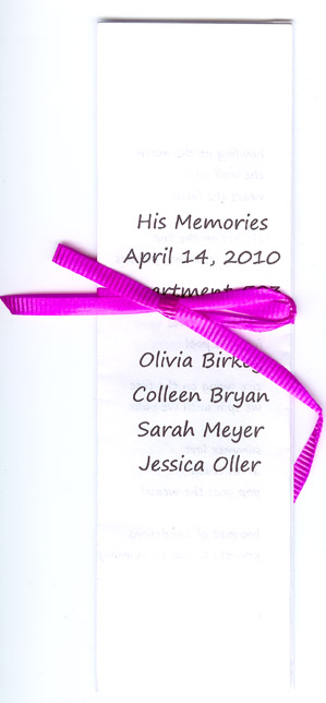 His Memories